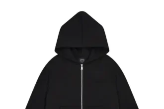 Black Carsicko Core Zip-Up Hoodie